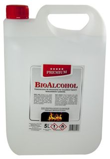 Biopaliwo do biokominków 5L BioAlcohol Premium