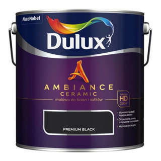 Farba Ambiance Ceramic Premium Black 2,5L Dulux