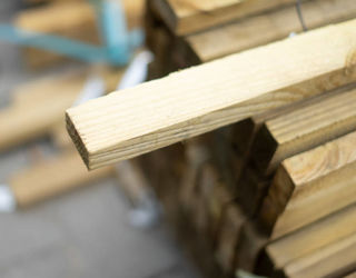 Łata drewniana impregnowana 2,5x5x300 cm