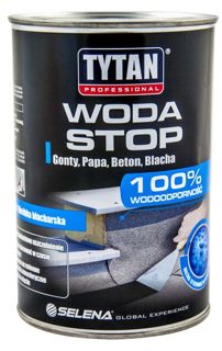 Masa uszczelniająca asfaltowa Tytan Woda Stop 1kg