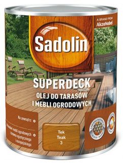 Sadolin Superdeck 0,75L Olej do tarasów Tek