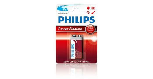 Bateria 6LR61 9V Alkaline Philips