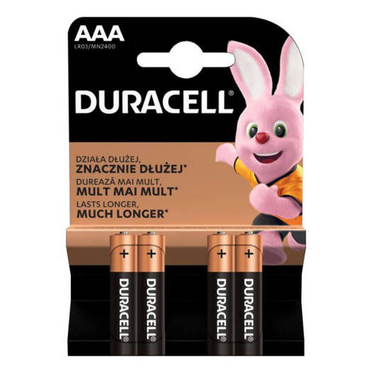 Bateria RL03 AAA Duracell 4szt