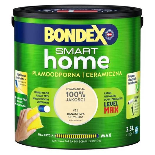 Bondex Smart Home 2,5l Bananowa chmurka