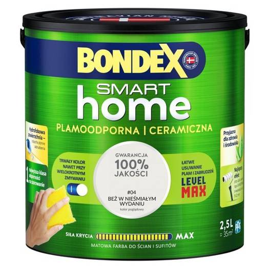 Bondex Smart Home 2,5l Beż w nieśmiałym wydaniu