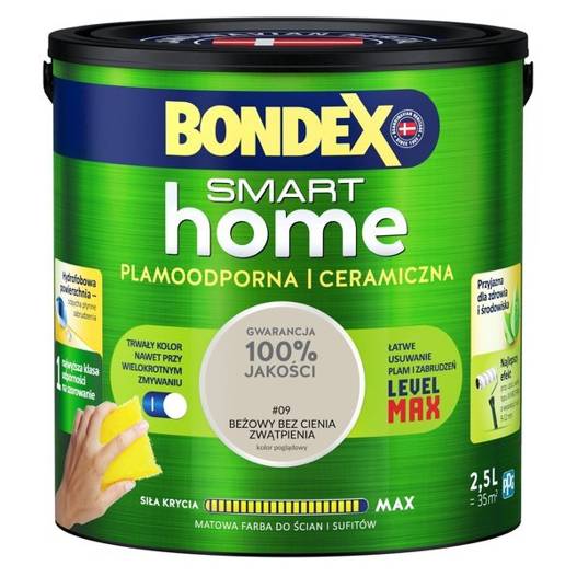 Bondex Smart Home 2,5l Beżowy bez zwątpienia
