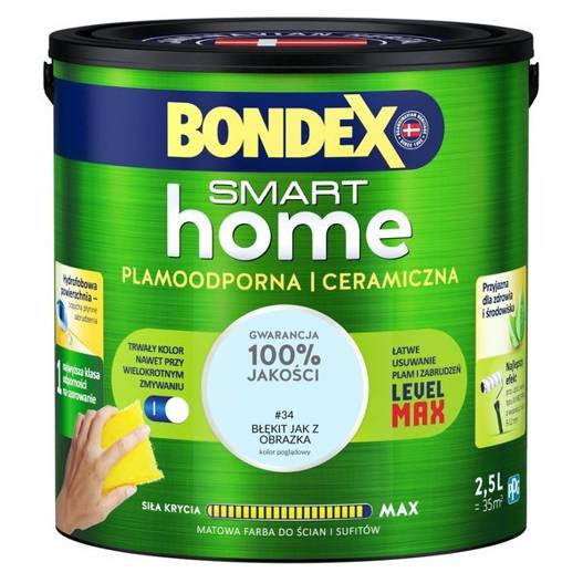 Bondex Smart Home 2,5l Błękit jak z obrazka