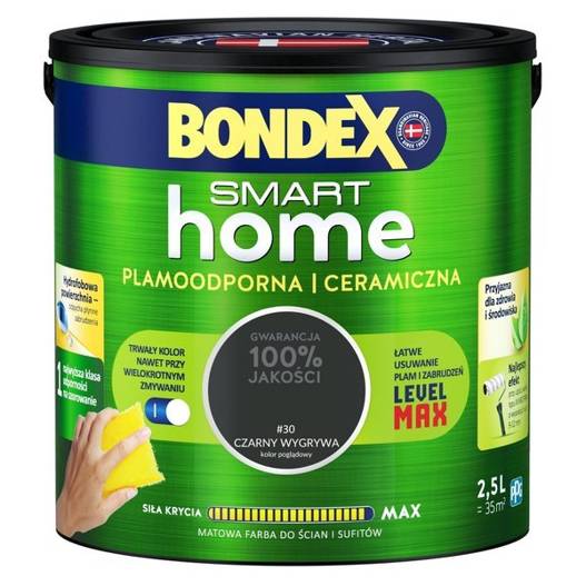 Bondex Smart Home 2,5l Czarny wygrywa