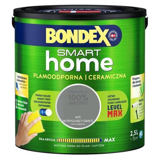 Bondex Smart Home 2,5l Intrygujący grafit