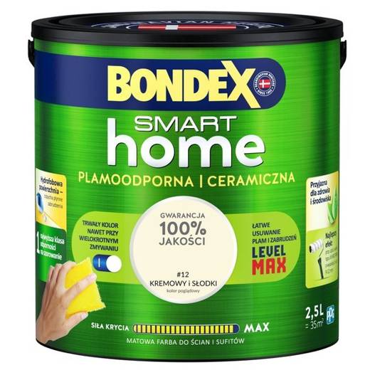 Bondex Smart Home 2,5l Kremowy i słodki