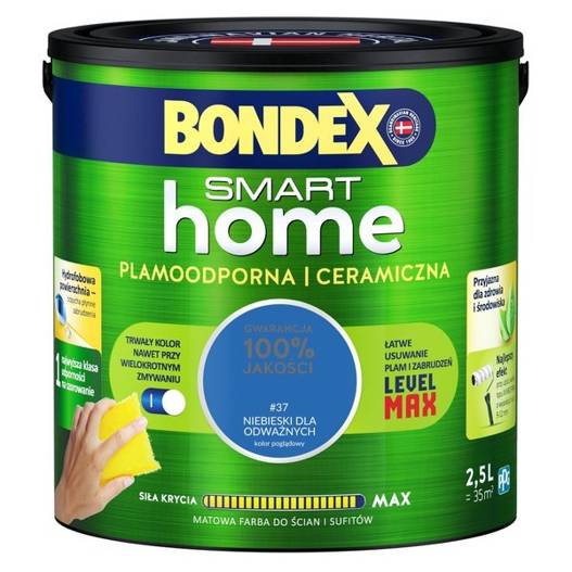 Bondex Smart Home 2,5l Niebieski dla odważnych