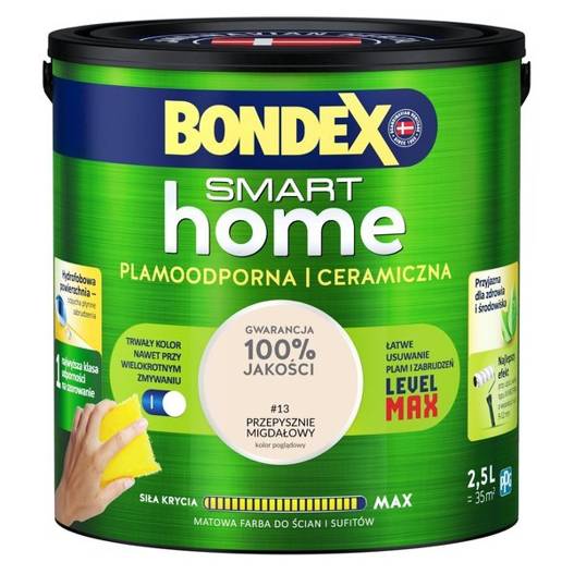 Bondex Smart Home 2,5l Przepysznie migdałowy