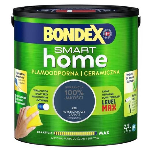 Bondex Smart Home 2,5l Wystrzałowy granat