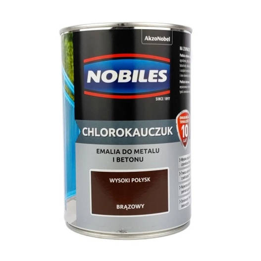 Chlorokauczuk Nobiles brązowy 0,9l