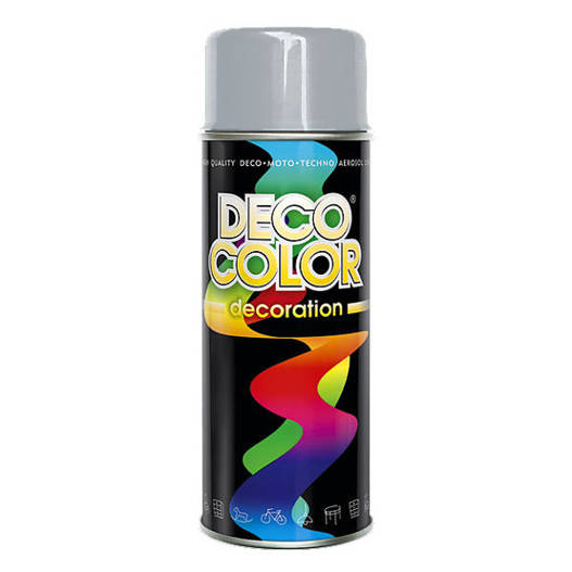 Lakier w sprayu Szary 400 ml Deco Color