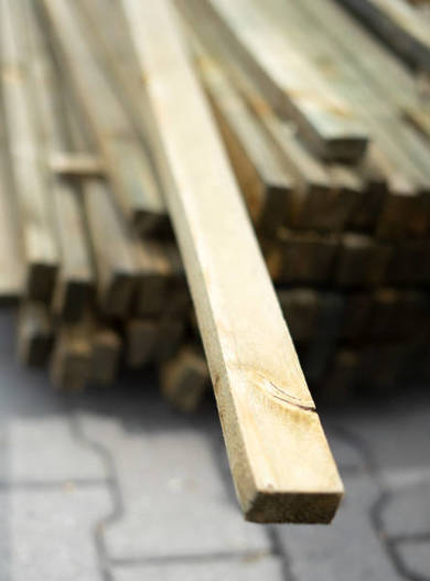 Łata drewniana impregnowana 2,5x5x400 cm