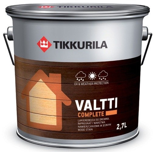 Matowa lekierobejca z dodatkiem wosku Tikkurila Valtti Complete 2,7l