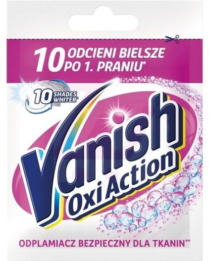 Odplamiacz do tkanin Vanish Oxi Action 30g