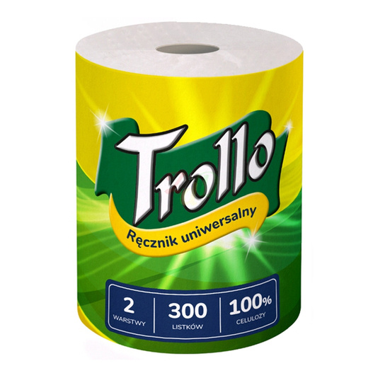 Papierowy ręcznik kuchenny Jumbo Trollo 300L