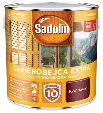 Sadolin Extra Lakierbejca Ciemny mahoń 2,5L