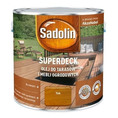 Sadolin Superdeck 2,5L Olej do tarasów Tek