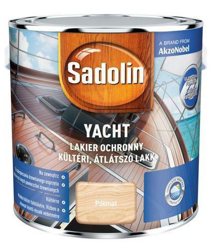 Sadolin lakier Yacht 2,5L bezbarwny półmat