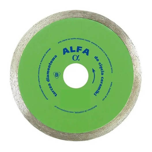 Tarcza diamentowa do ceramiki ALFA fi250 INCORPORE