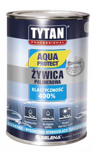 Żywica polimerowa Aqua Protect 1kg terakota Tytan