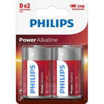 Bateria LR20 1,5V 2szt.Alkaline Philips