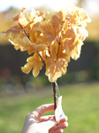 Bukiet liści jesiennych sztuczna roślina 32cm