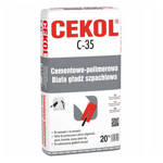 Gładź szpachlowa zewnętrzna CEKOL-C35 20 kg
