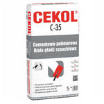 Gładź szpachlowa zewnętrzna CEKOL-C35 5 kg