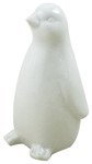 Pingwin ceramiczny biały 10 cm